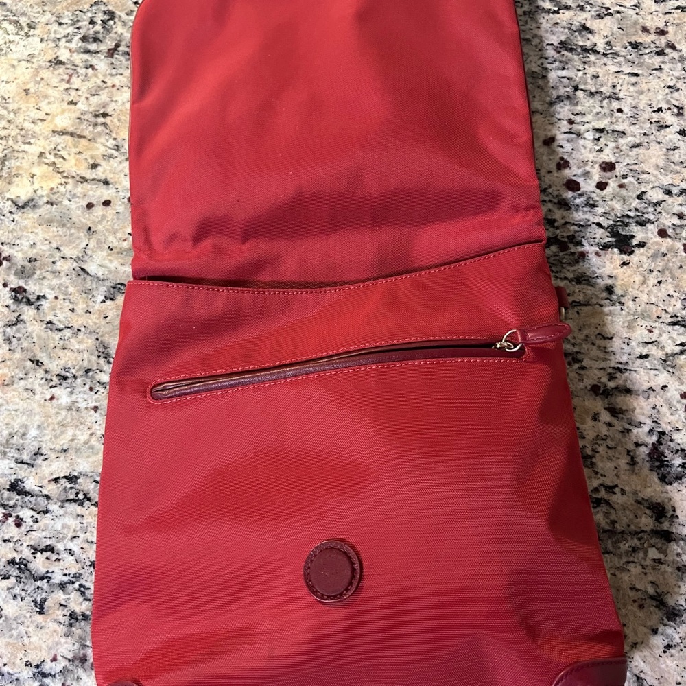 Tumi Vibrant Red Crossbody Bag - Picture 8 of 14